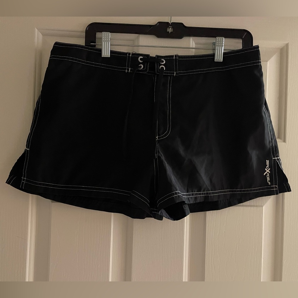 ZeroXposur active y2k black shorts running jogger - Picture 3 of 10